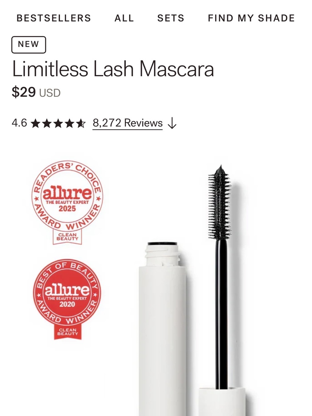 NWT ILIA MASCARA
